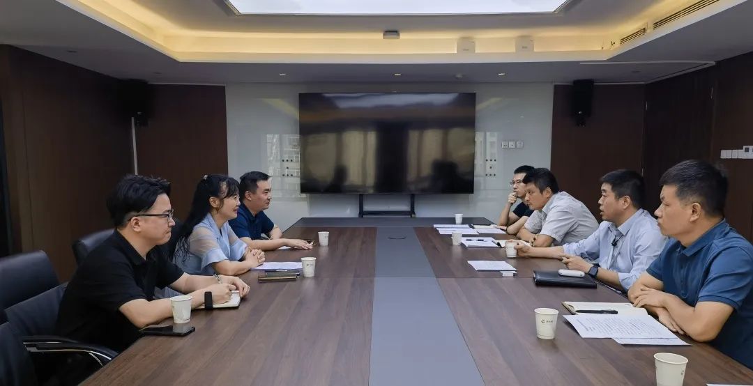 公司與經(jīng)開渭北發(fā)展集團(tuán)、渭北建設(shè)集團(tuán)座談交流